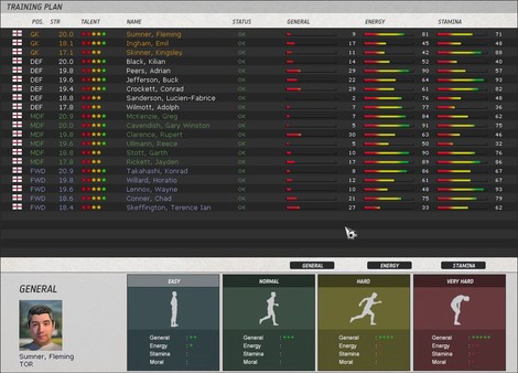 Игра Club Manager 2017, скриншот