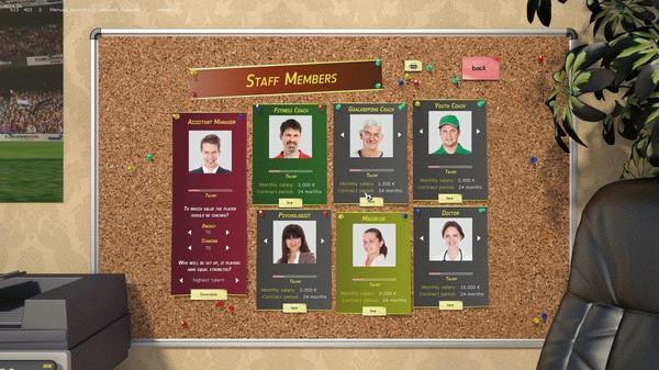 Игра Club Manager 2017, скриншот