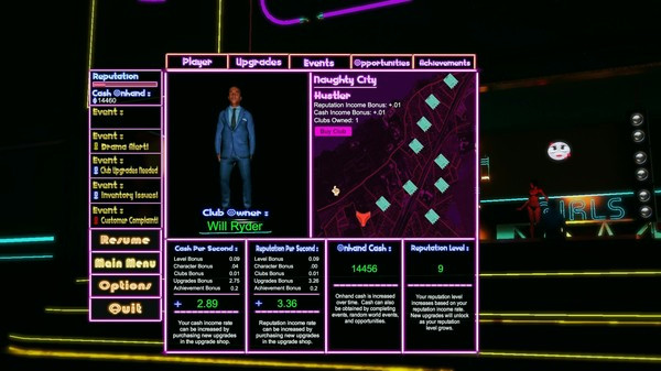 Игра Club Naughty, скриншот