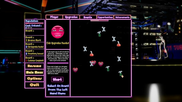 Игра Club Naughty, скриншот