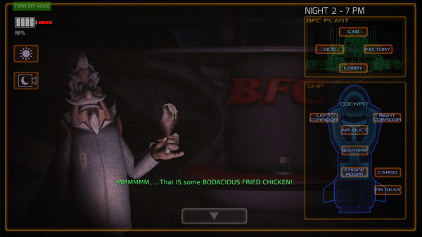 Игра Cluck Yegger in Escape From The Planet of The Poultroid, скриншот