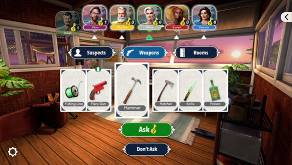 Игра Clue/Cluedo - Black Adder Resort Bundle, скриншот