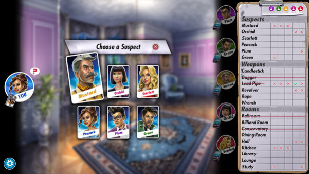 Игра Clue/Cluedo: Classic Edition, скриншот