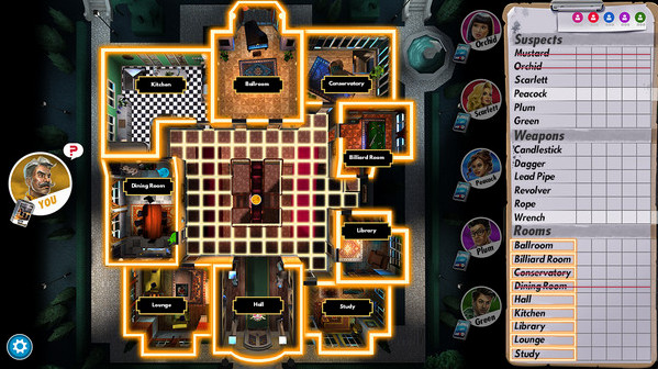 Игра Clue/Cluedo: Classic Edition, скриншот