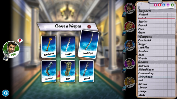 Игра Clue/Cluedo: Classic Edition, скриншот