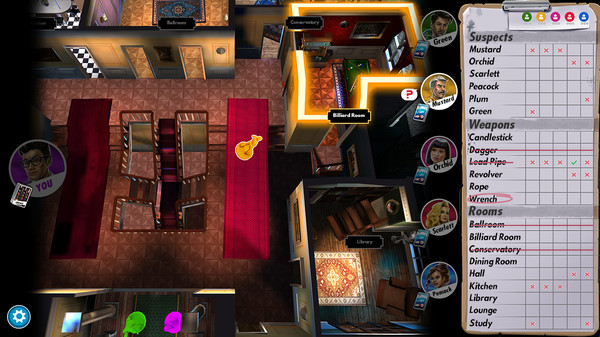 Игра Clue/Cluedo: Classic Edition, скриншот