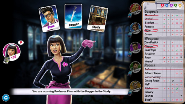 Игра Clue/Cluedo: Classic Edition, скриншот