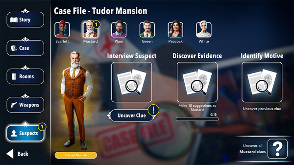Игра Clue/Cluedo, скриншот