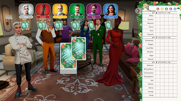 Игра Clue/Cluedo - Tropical Pack, скриншот