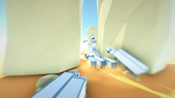 Игра Clustertruck, скриншот