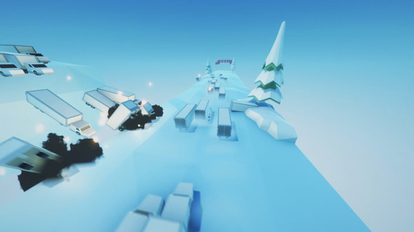 Игра Clustertruck, скриншот