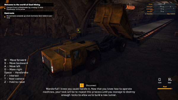 Игра Coal Mining Simulator, скриншот