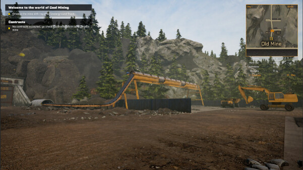 Игра Coal Mining Simulator, скриншот