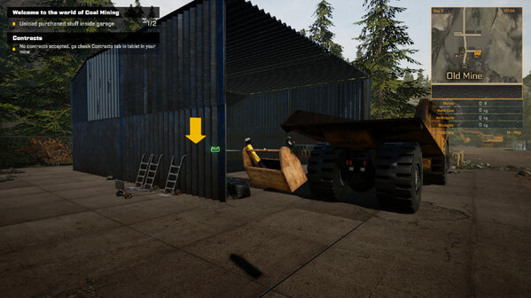 Игра Coal Mining Simulator, скриншот