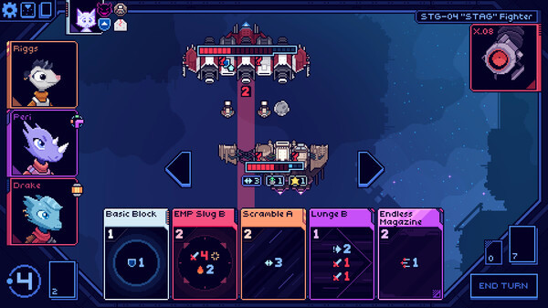 Игра Cobalt Core, скриншот