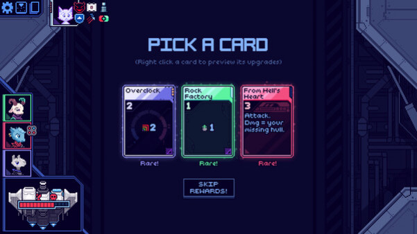Игра Cobalt Core, скриншот