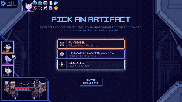 Игра Cobalt Core, скриншот