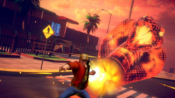 Игра Cobra Kai: The Karate Kid Saga Continues, скриншот