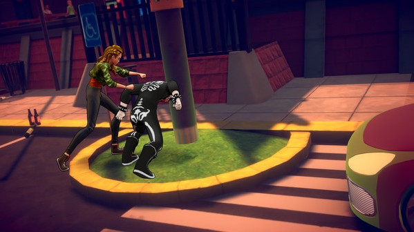 Игра Cobra Kai: The Karate Kid Saga Continues, скриншот