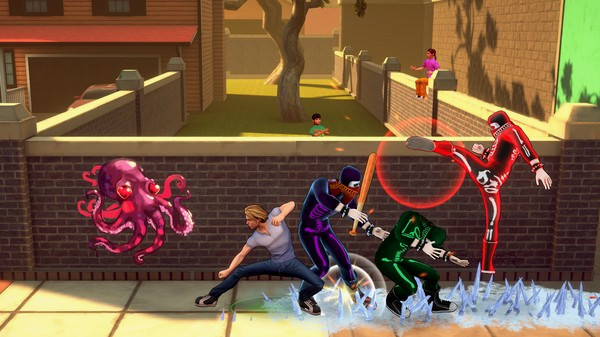 Игра Cobra Kai: The Karate Kid Saga Continues, скриншот