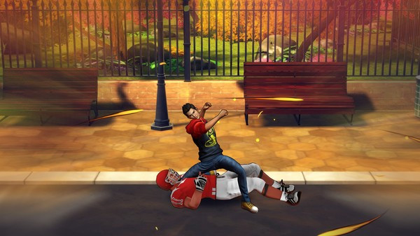 Игра Cobra Kai: The Karate Kid Saga Continues, скриншот
