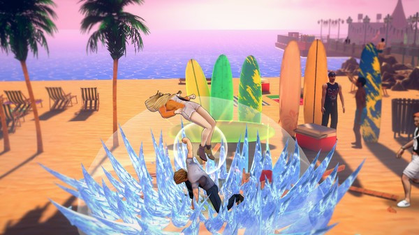 Игра Cobra Kai: The Karate Kid Saga Continues, скриншот