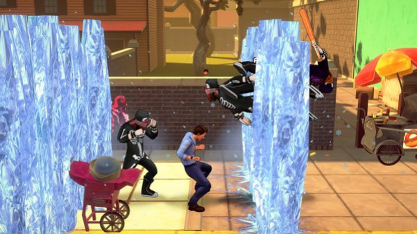 Игра Cobra Kai: The Karate Kid Saga Continues, скриншот
