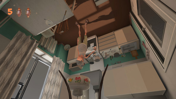 Игра Cockroach Simulator, скриншот