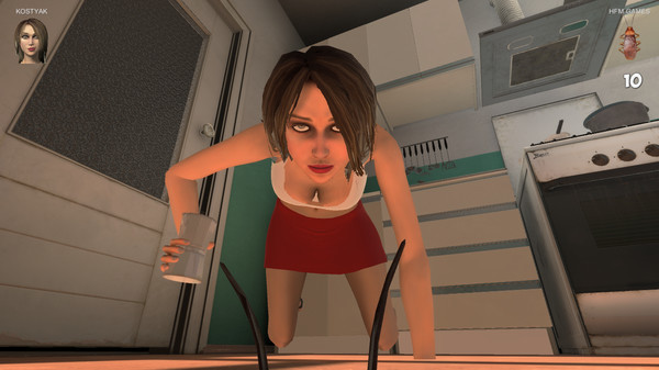 Игра Cockroach Simulator, скриншот