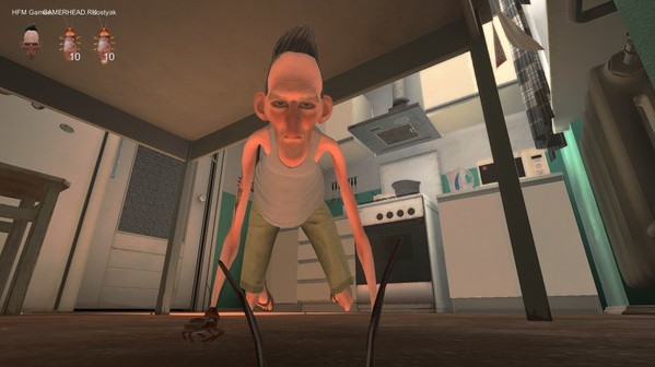Игра Cockroach Simulator, скриншот