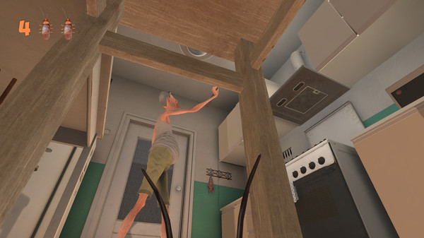 Игра Cockroach Simulator, скриншот