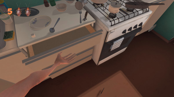 Игра Cockroach Simulator, скриншот