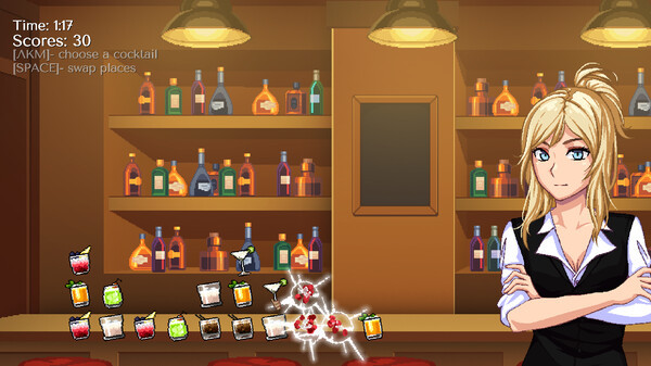 Игра Cocktail Rush, скриншот