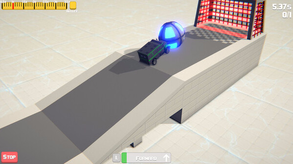 Игра Code Racer, скриншот