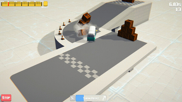 Игра Code Racer, скриншот