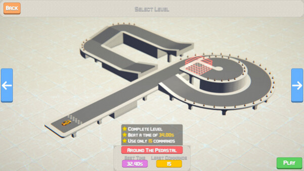 Игра Code Racer, скриншот