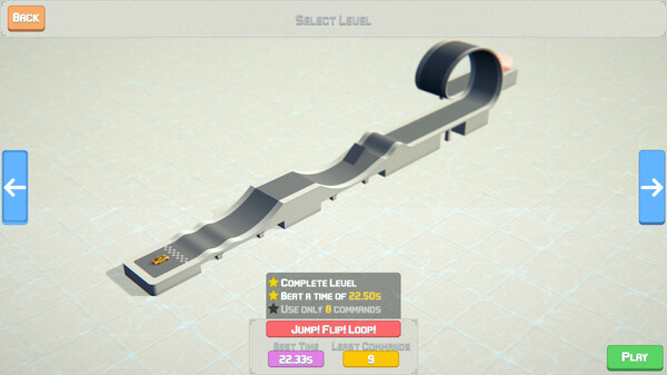 Игра Code Racer, скриншот