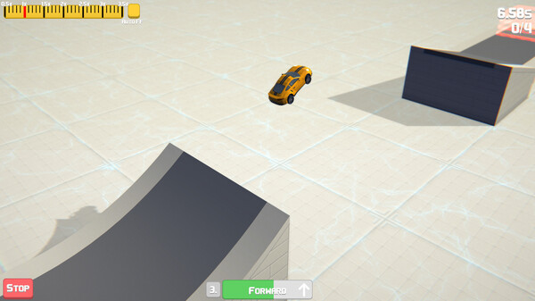 Игра Code Racer, скриншот
