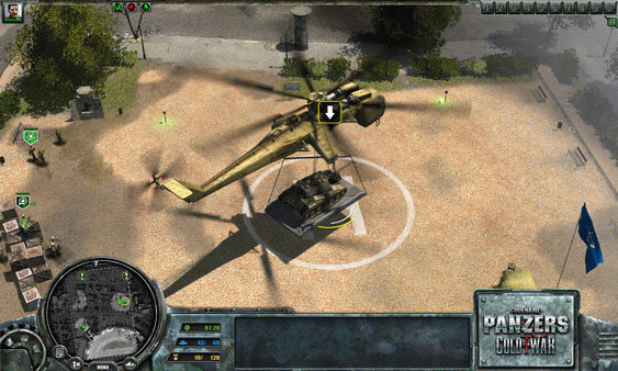 Игра Codename: Panzers - Cold War, скриншот