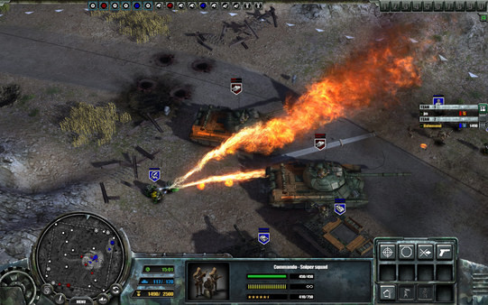 Игра Codename: Panzers - Cold War, скриншот