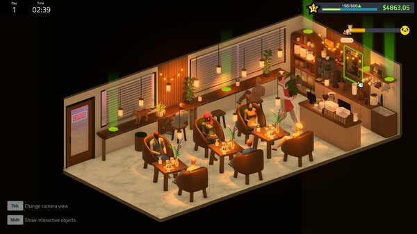 Игра Coffee Please, скриншот