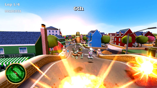 Игра Coffin Dodgers, скриншот