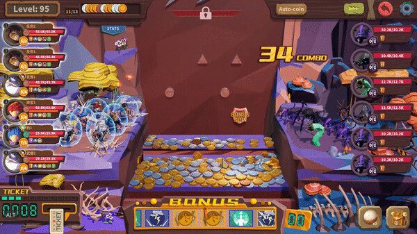 Игра 推币勇者, скриншот