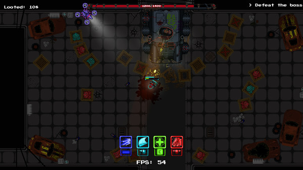 Игра Cold Shell, скриншот