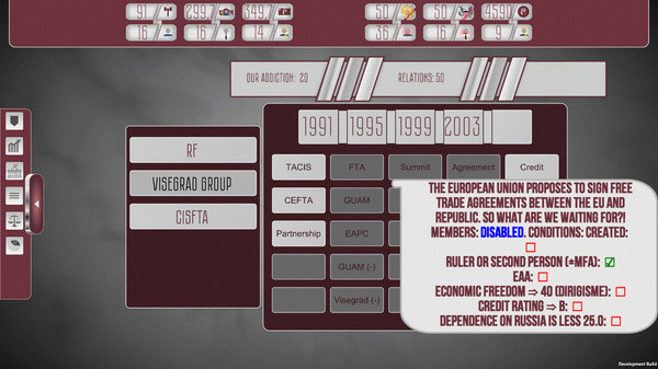 Игра Collapse: A Political Simulator, скриншот