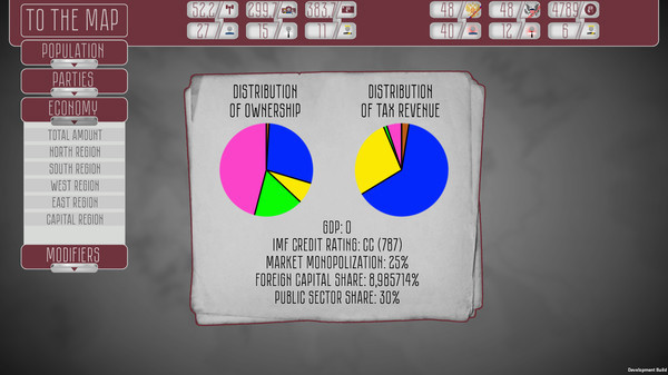 Игра Collapse: A Political Simulator, скриншот