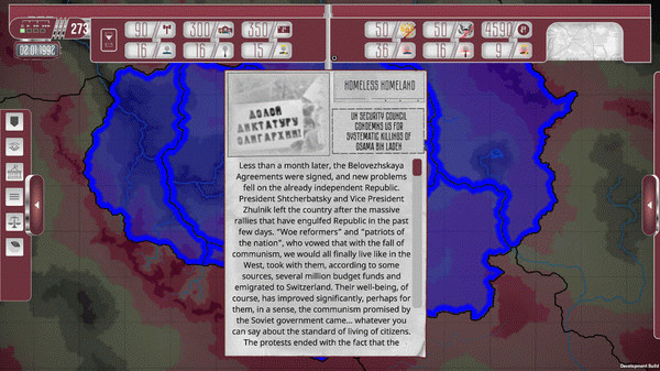Игра Collapse: A Political Simulator, скриншот