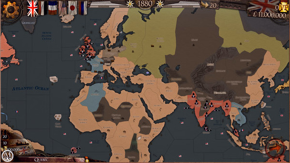 Игра Colonial Conquest, скриншот