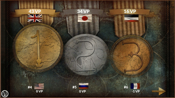 Игра Colonial Conquest, скриншот