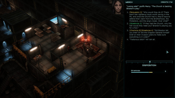 Игра Colony Ship: A Post-Earth Role Playing Game, скриншот